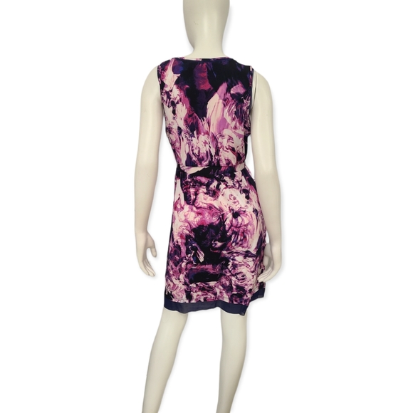 New with Tags Vera Wang Black and Pink Dress size Medium - Picture 6 of 8